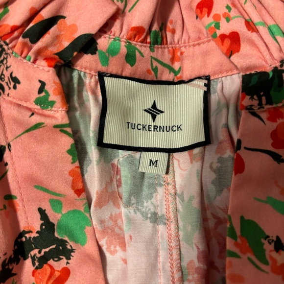 COPY - Tuckernuck Peony Meadows Crawford Dress M - Picture 6 of 6